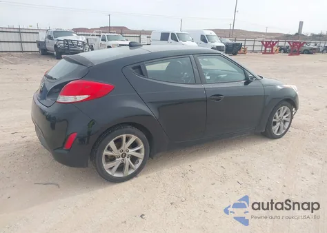 2017 Hyundai Veloster z USA, uszkodzony, nr VIN KMHTC6AD7HU306539